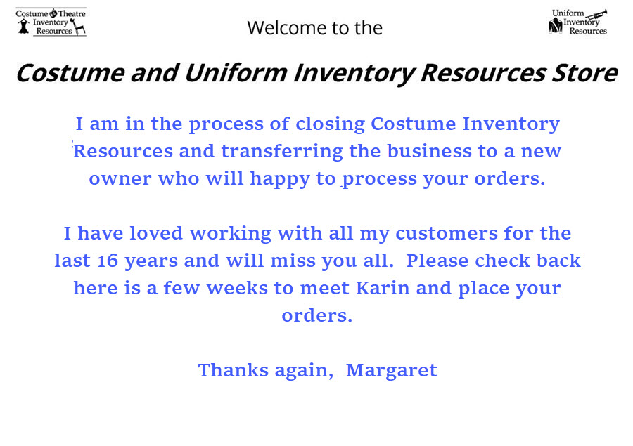 Costume Inventory Resources